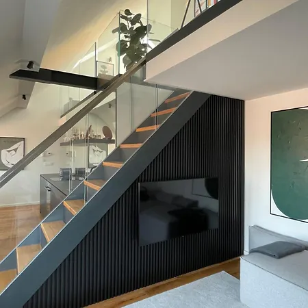 Parkside Designer Duplex Free Parking * Ljubljana