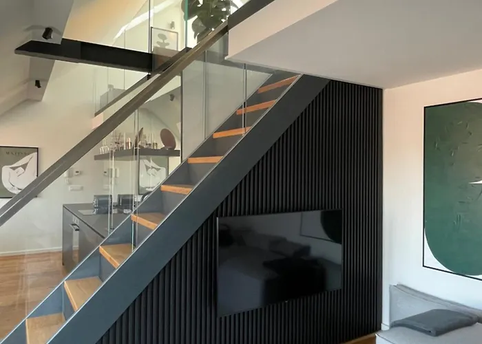 Parkside Designer Duplex Free Parking * リュブリャナ